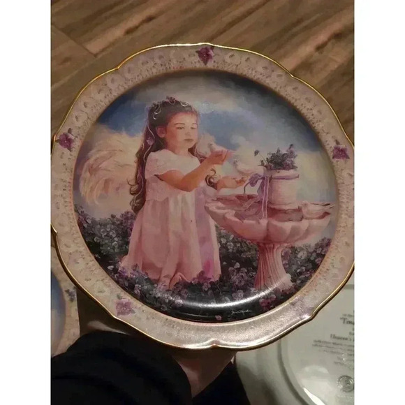 Bradford Exchange Heaven's Precious Blessings Plates Multicolor - Picture 8 of 10